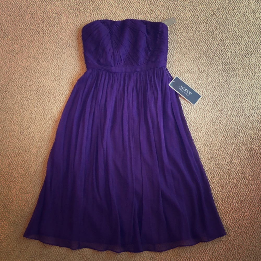J. Crew strapless dress. Fully lined size 0